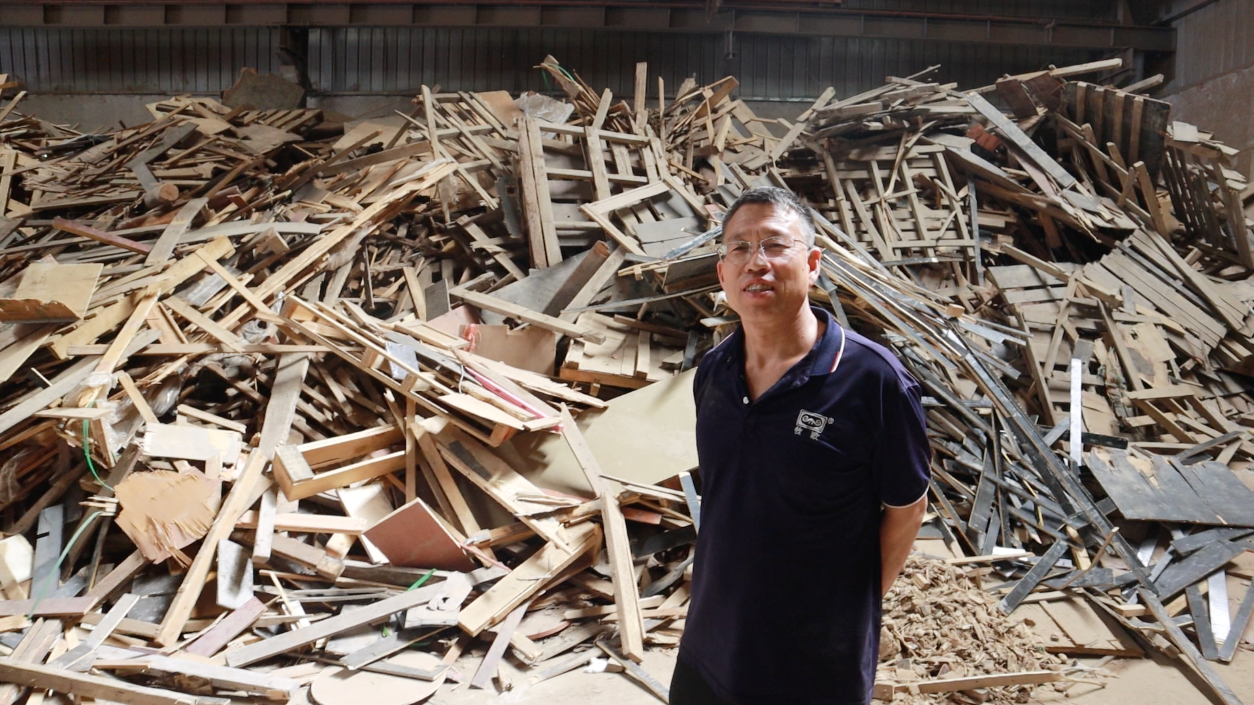 Neighboring factory waste collection